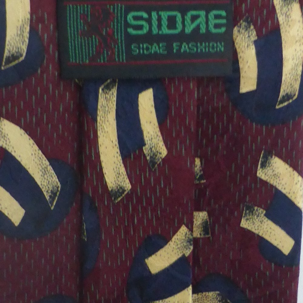 SIDAE, Sidae Fashion, 100% silk, neck tie